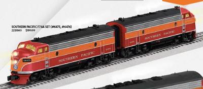 Train LEGO Personnalisé Southern Pacific F7 Unités A & B - NEUF - Lire Description