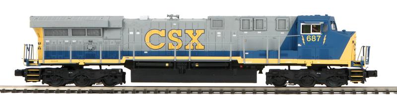 20-21878-1 AC6000 Diesel Engine w/Proto-Sound 3.0 - CSX Cab No. 687