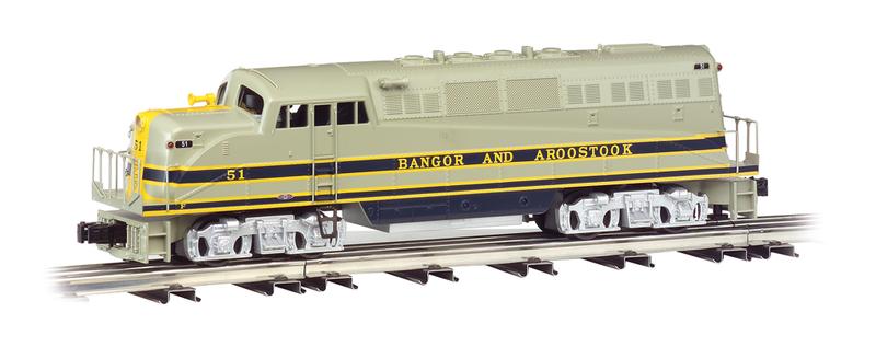 20301 WILLIAMS ELECTRIC TRAINS Bangor & Aroostock - BL-2 Powered Last One