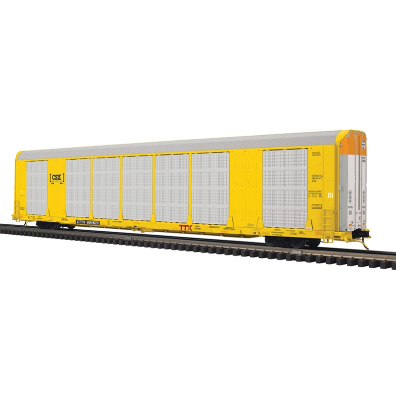 Yellow Auto Rack Csx 3001498 O GUNDERSON MULTI-MAX AUTO RACK CSX #694623, #694585, #694540 ...
