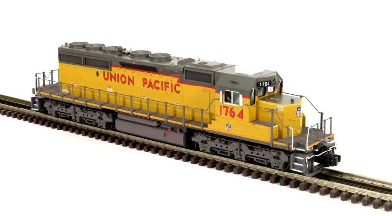 Locomotive Diesel MTH Union Pacific SD50 – Échelle O – 2/3 Rails – Son Et Lumière – Neuve