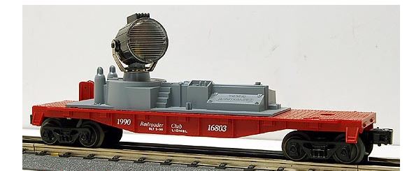 Lionel PRR Pennsylvania Lighted Searchlight Car – O Gauge 1:48 – 6-83072 / 6-83659 – Mint New 2021